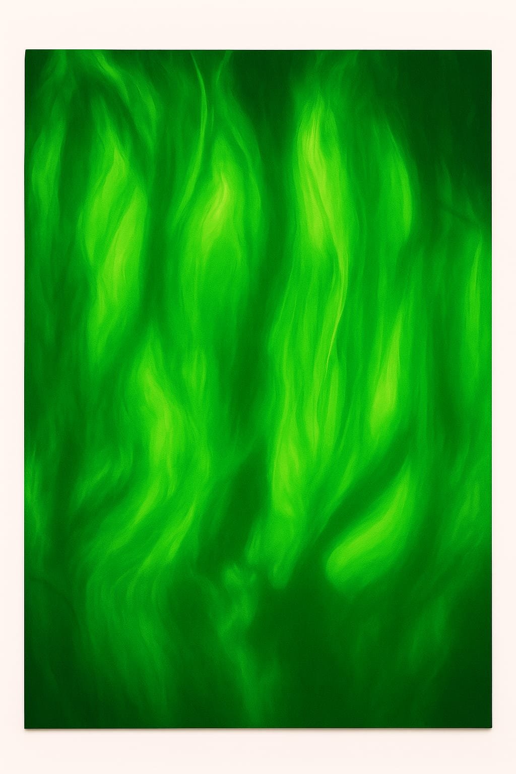 Bandera de Adoración Verde Intenso